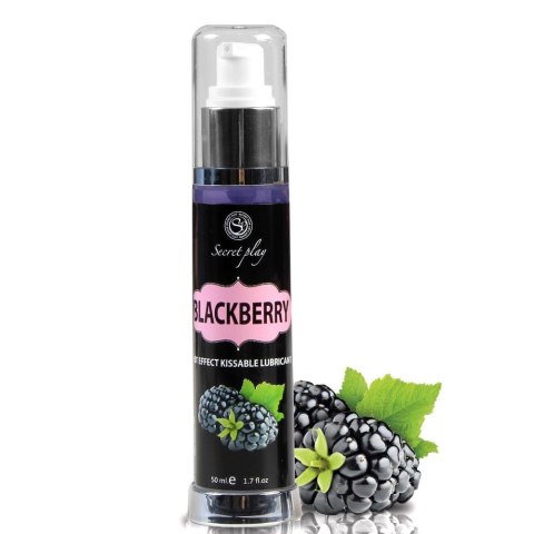 BLACKBERRY HOT EFFECT KISSABLE LUBRICANT 50 ML