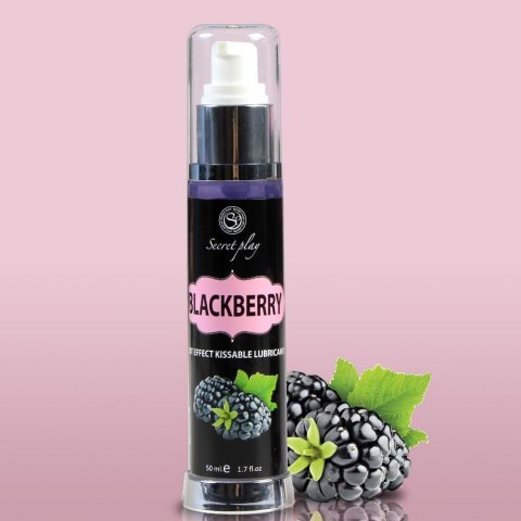 BLACKBERRY HOT EFFECT KISSABLE LUBRICANT 50 ML