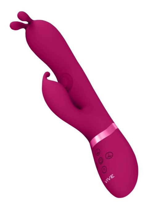 VIVE Gada - Vibrating Bunny Ear G-Spot - Wibrator króliczek z opcją pulsacji