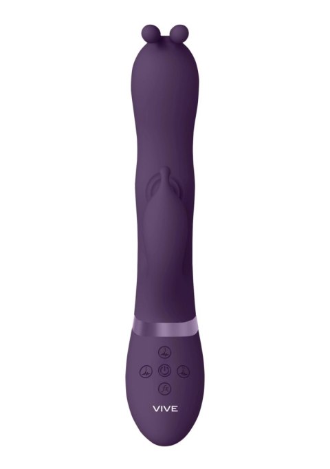 VIVE Gada - Vibrating Bunny Ear G-Spot - Wibrator króliczek z opcją pulsacji