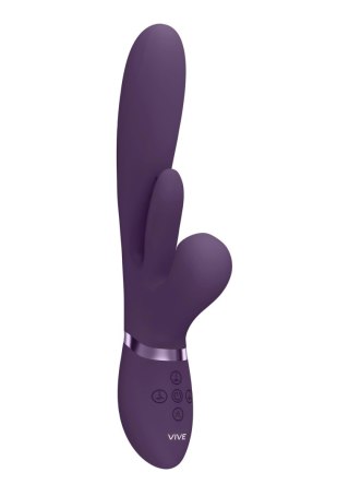 Kura - Thrusting G-Spot with Flapping Tongue and Pulse Wave Stimulator - wibrator punktu G