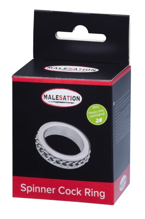 MALESATION Spinner Cock Ring - pierścień erekcyjny