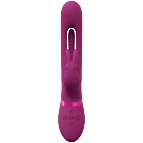 VIVE Mika - Triple Rabbit with G-Spot Flapping - Pink - Wibrator króliczek