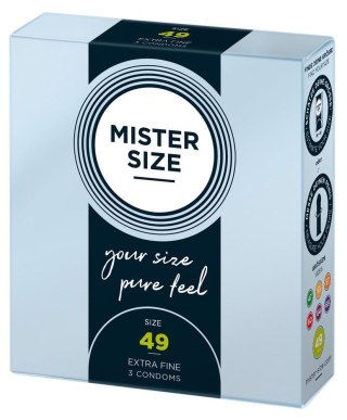 Mister Size 49mm pack of 3 - prezerwatywy