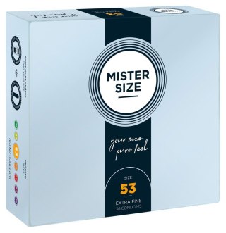 Mister Size 53mm pack of 36 - prezerwatywy