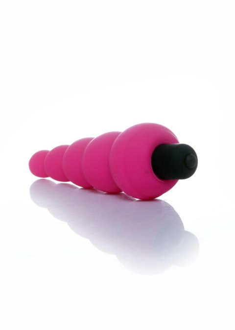 Plug/vibr-Wibrator - Lance.Plug.Vibrator.Medical Silc.Pink - Wibrujący korek analny