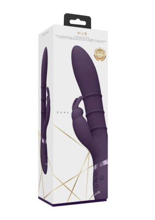 VIVE Sora - Up & Down Stimulating Rings - Wibrator króliczek