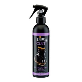 Pjur Cult Ultra Shine 250ml - Spray nabłyszczający do lateksu, gumy, skóry