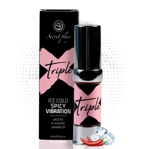 TRIPLE X - 3 IN 1 UNISEX PLEASURE ENHANCER GEL 15 ML - Żel stymulujący dla par