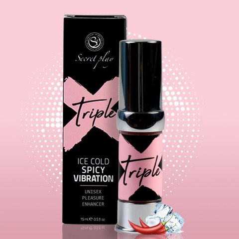 TRIPLE X - 3 IN 1 UNISEX PLEASURE ENHANCER GEL 15 ML - Żel stymulujący dla par