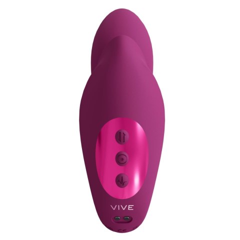 VIVE Yuki G-Spot with Massaging Beads - Pink - wibrator punktu G