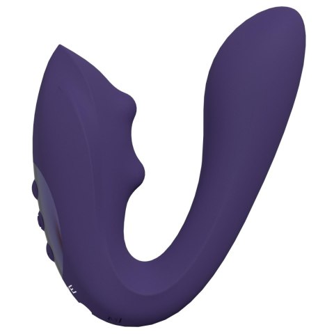 VIVE Yuki G-Spot with Massaging Beads - Purple - wibrator punktu G