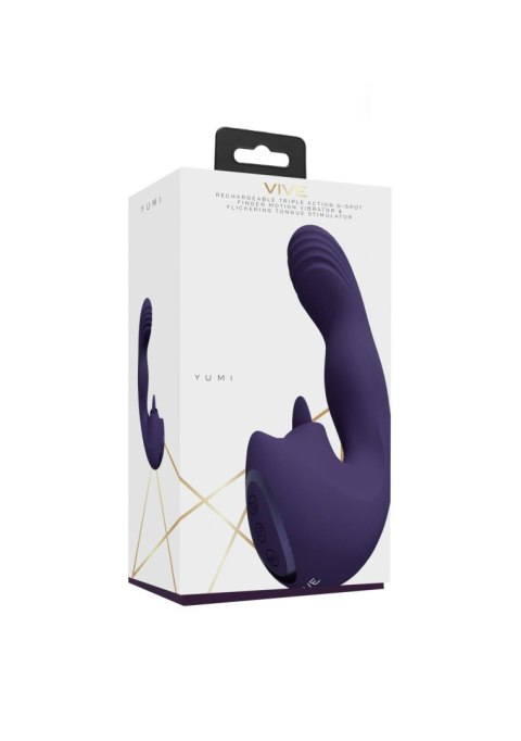 VIVE - Yumi G-Spot Finger Motion and Flickering Tongue Stimul - wibrator punktu G