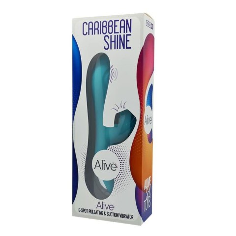 Caribbean Shine blue - wibrator punktu G