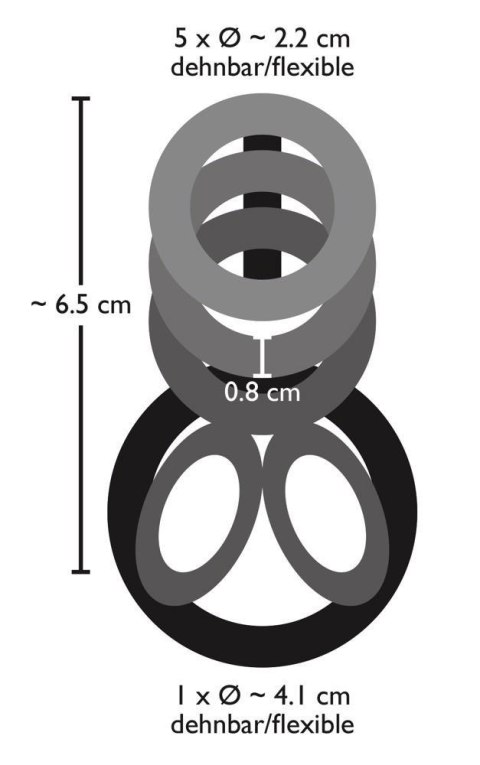 BK Cock Ring 3 - pierścień erekcyjny