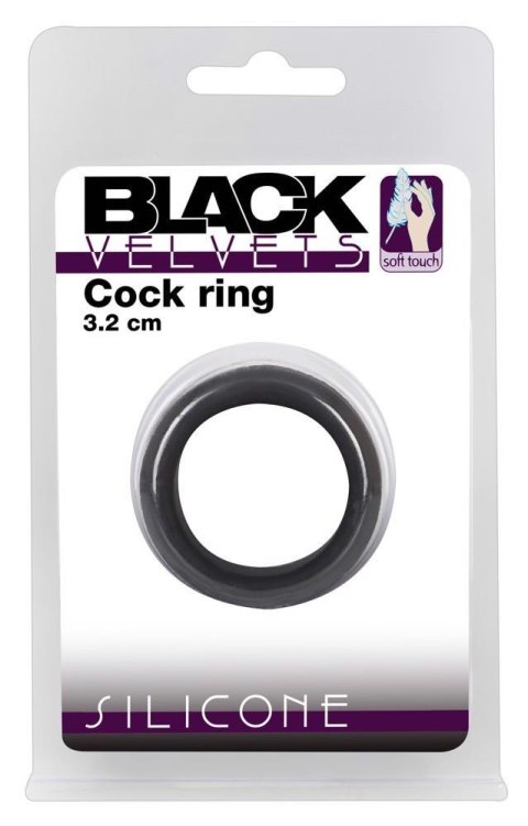 Black Velvets Cock Ring 3.2 cm - pierścień erekcyjny