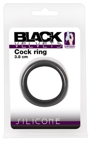 Black Velvets Cock Ring 3.8 cm - pierścień erekcyjny