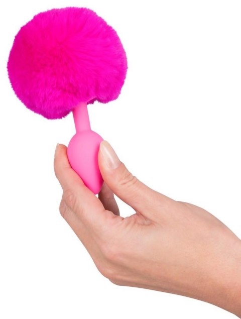 Colorful Joy Bunny Tail Plug - Korek analny z pomponem