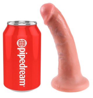 King Cock 6 inch Flesh - Realistyczne dildo cyberskóra