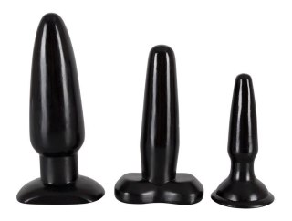 Set Liquorice Dip Butt Plugs