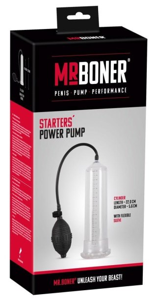 Starters Power Pump - Pompka do powiększania penisa