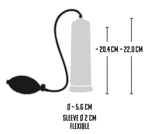 Starters Power Pump - Pompka do powiększania penisa