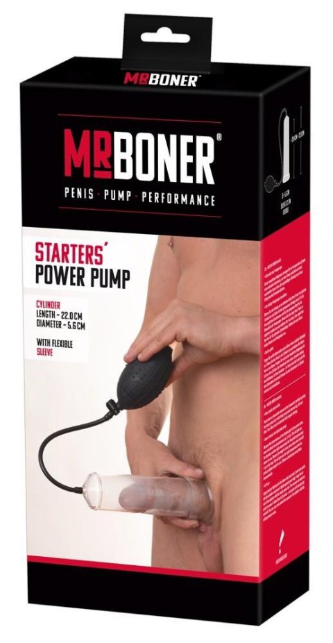 Starters Power Pump - Pompka do powiększania penisa