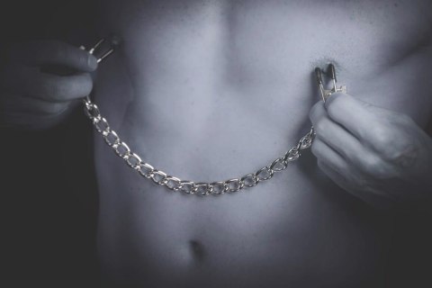 BK Chain with clamps - Zaciski na sutki