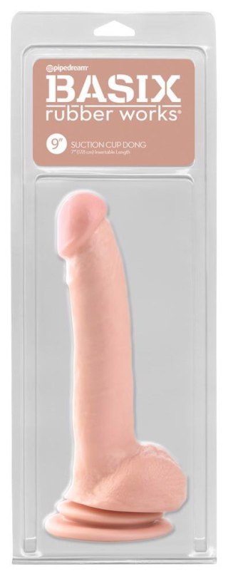 BRW 9" Suction Cup Thicky Ligh - Realistyczne dildo cyberskóra