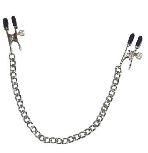 Boob Chain + Nipple Clamps SX - Klipsy na sutki