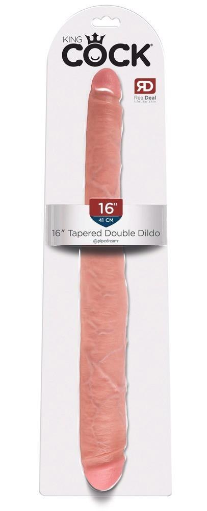 KC 16" Tapered Double Dildo Li - podwójne dildo