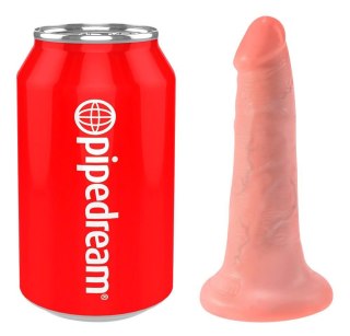 King Cock 5 inch Flesh - Realistyczne dildo cyberskóra