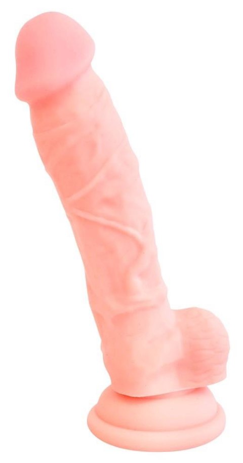 Medical Silicone Dildo 18 cm - Realistyczne dildo na przyssawce