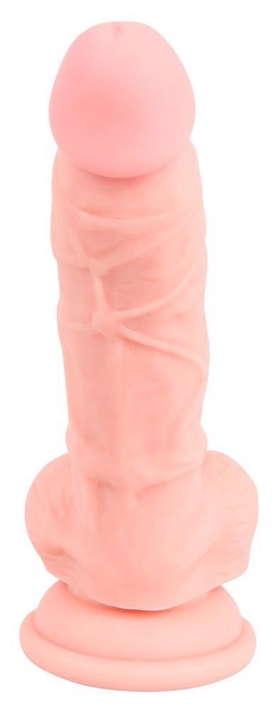 Medical Silicone Dildo 18 cm - Realistyczne dildo na przyssawce