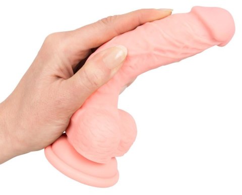 Medical Silicone Dildo 18 cm - Realistyczne dildo na przyssawce