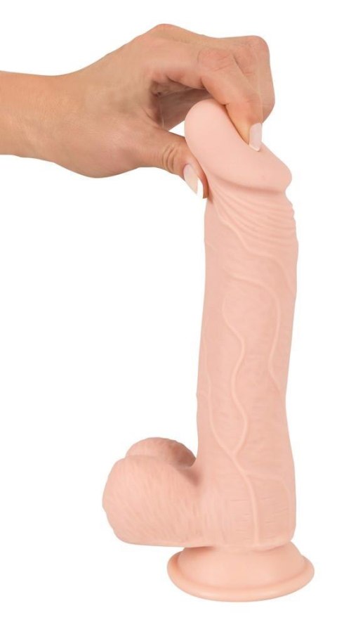 Nature Skin Medium Dildo 24cm - Realistyczne dildo na przyssawce