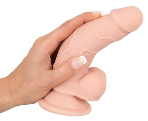 Nature Skin Small Dildo 17cm - Realistyczne dildo na przyssawce