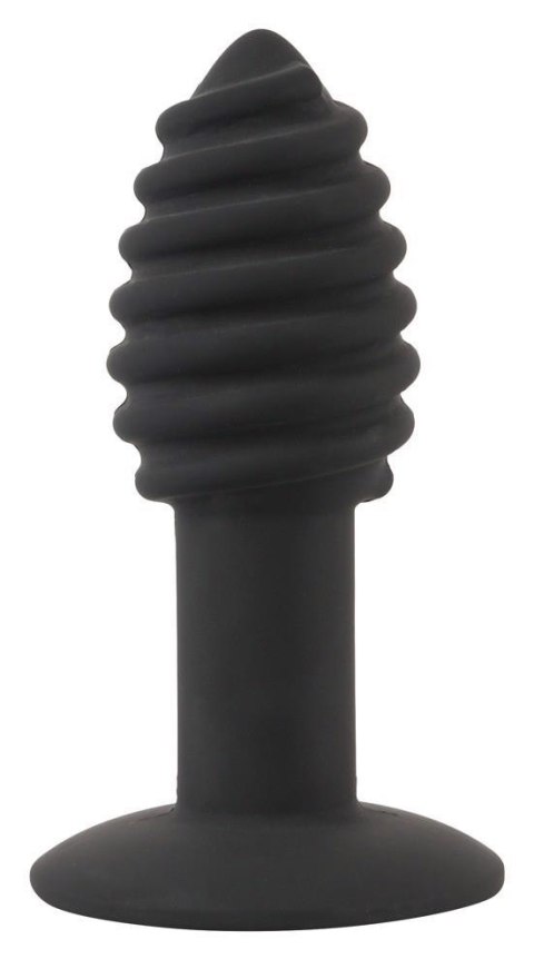 Black Velvets Twist butt plug - Wibrujący korek analny