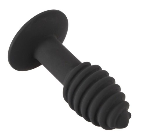 Black Velvets Twist butt plug - Wibrujący korek analny