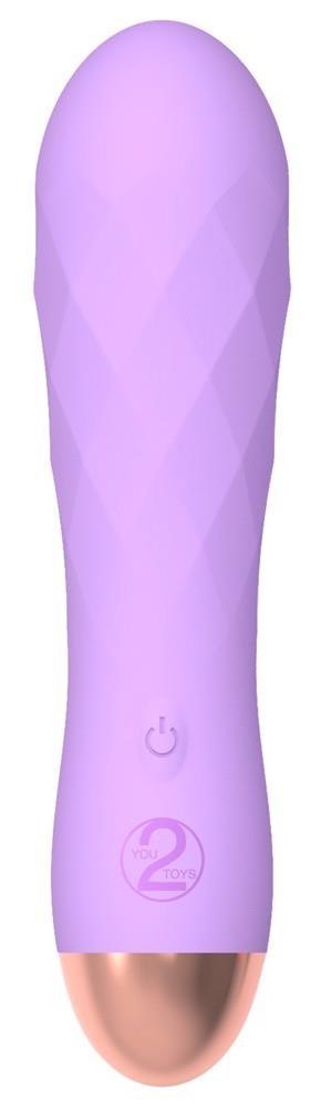 Cuties Mini Vibrator Purple2.G - masażer do ciała