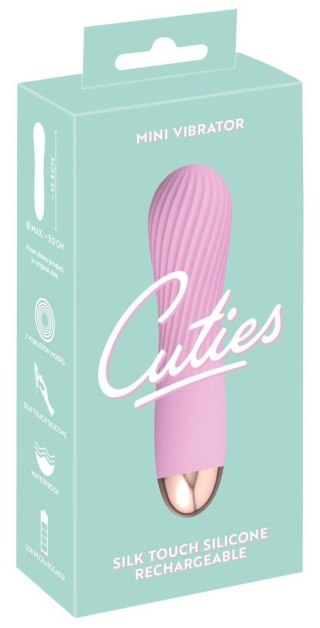 Cuties Mini Vibrator Rose 2.G - masażer do ciała