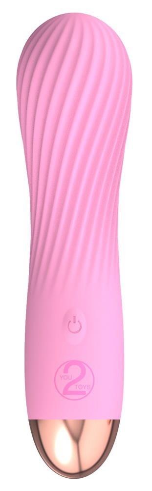 Cuties Mini Vibrator Rose 2.G - masażer do ciała