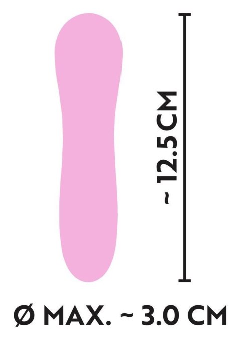 Cuties Mini Vibrator Rose 2.G - masażer do ciała