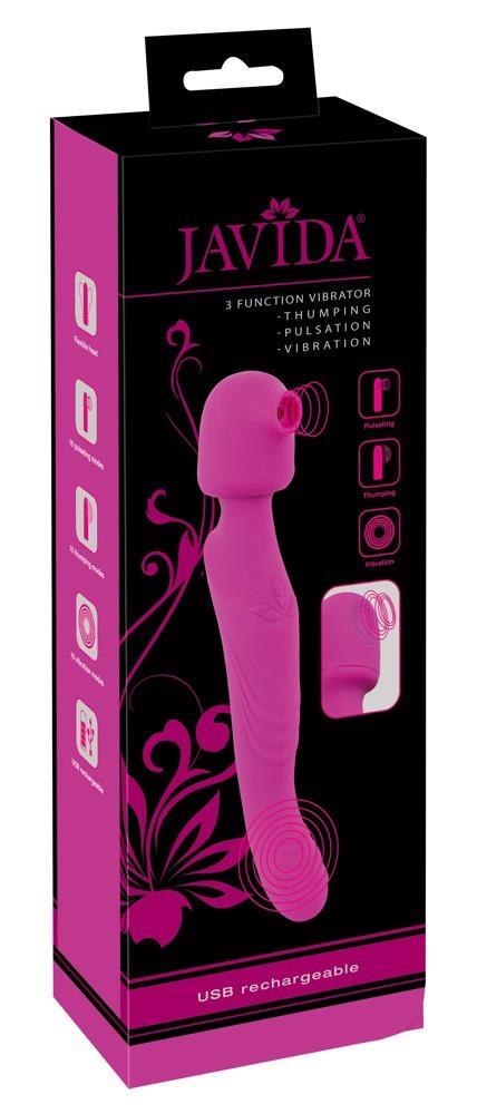 Javida 3 function vibrator - masażer do ciała