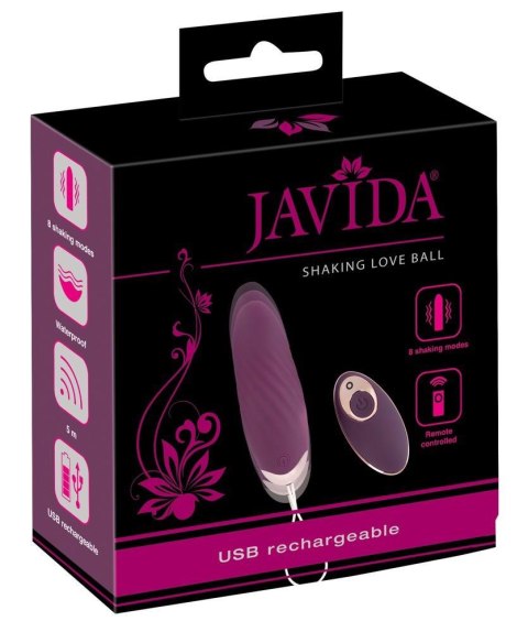 Javida RC Shaking Love Ball - wibrator jajeczko