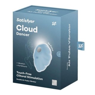 Satisfyer Cloud Dancer blue - bezdotykowy masażer łechtaczki