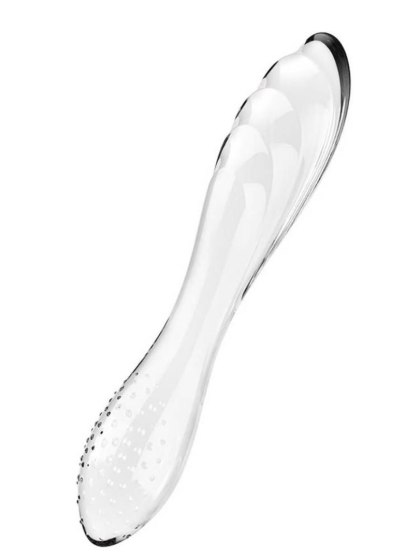 Satisfyer Dazzling Crystal 1 (transparent) - Szklane dildo