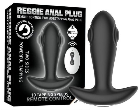 Dual tapping anal plug - Wibrujący korek analny