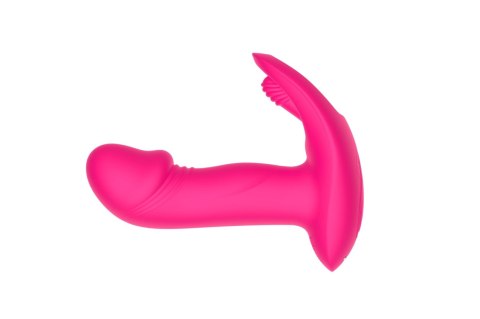 Flicking wearable vibrator