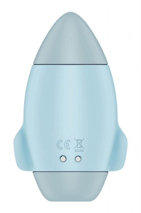 Satisfyer Mission Control blue - bezdotykowy masażer łechtaczki